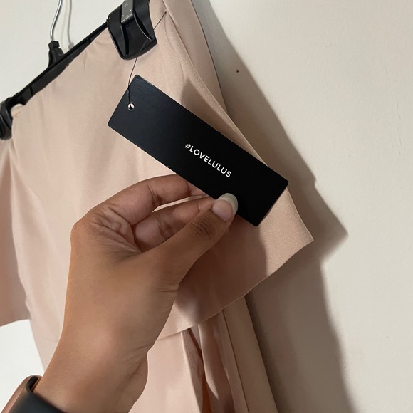 Lulu’s Lots of Love Strapless Midi Dress in Beige (XS) (BNWT) - Picture 6 of 16